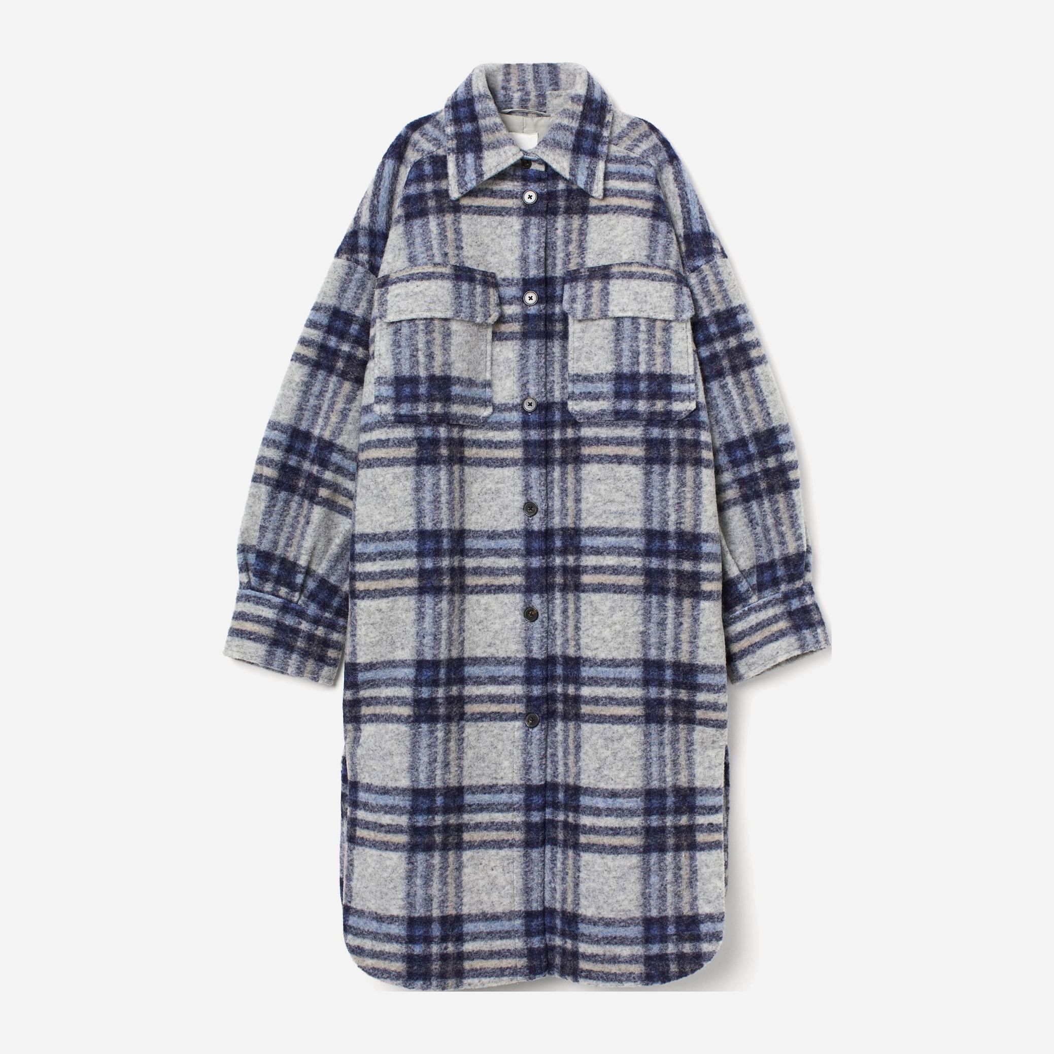 

Куртка H&M 505-8915912 XS Серая с синим