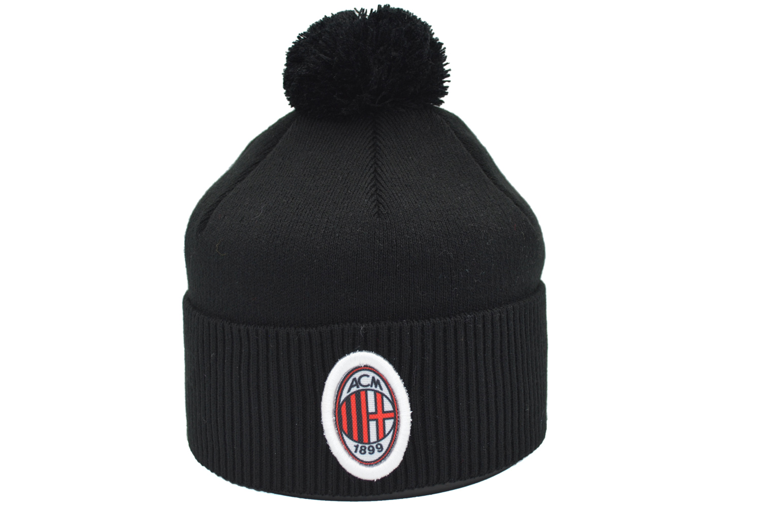 

Шапка з помпоном Flexfit FC Milan 53-57 см чёрная (F-0918-528)