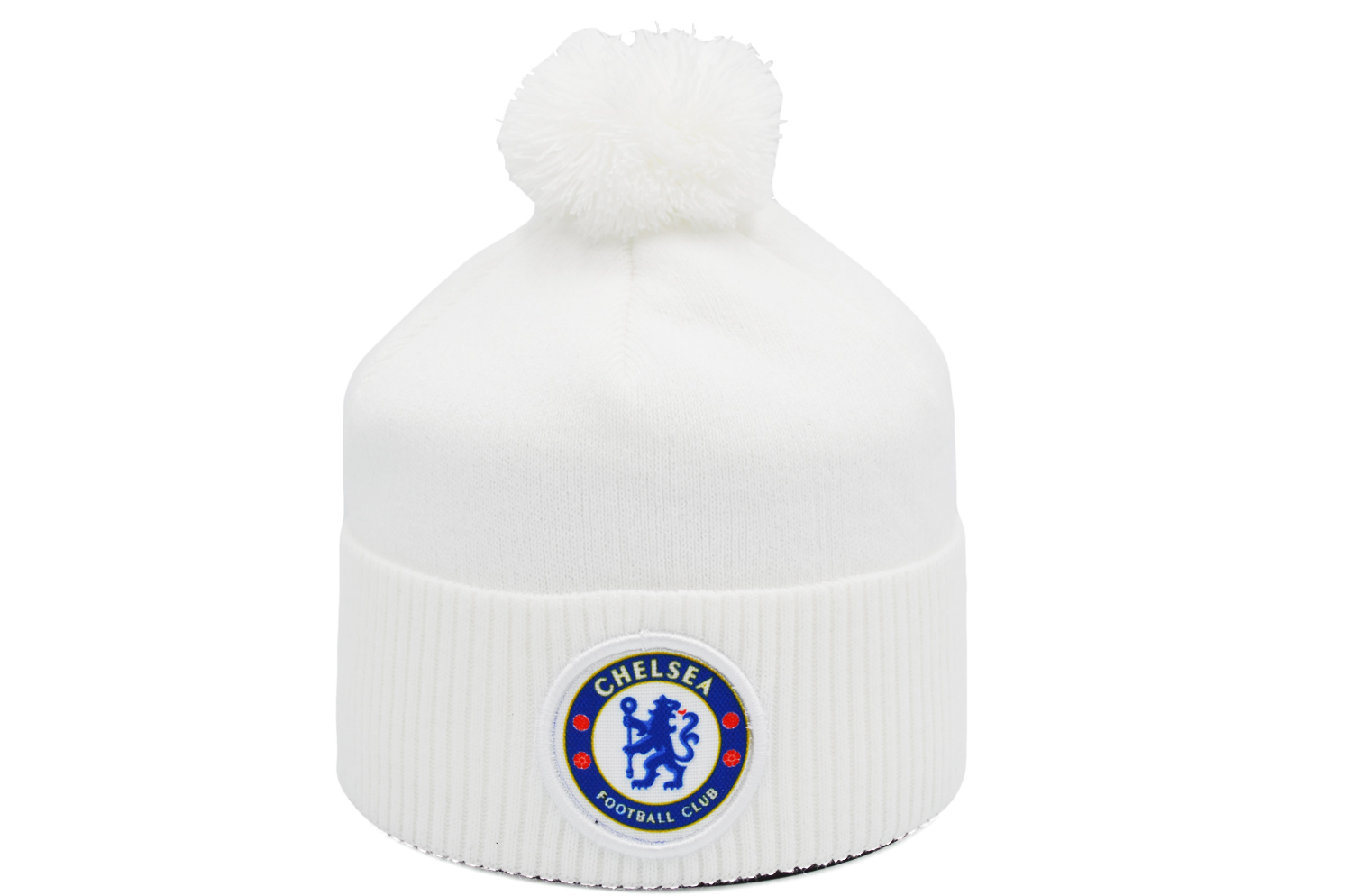 

Шапка з помпоном Flexfit FC Chelsea 53-57 см белая (F-0918-521)
