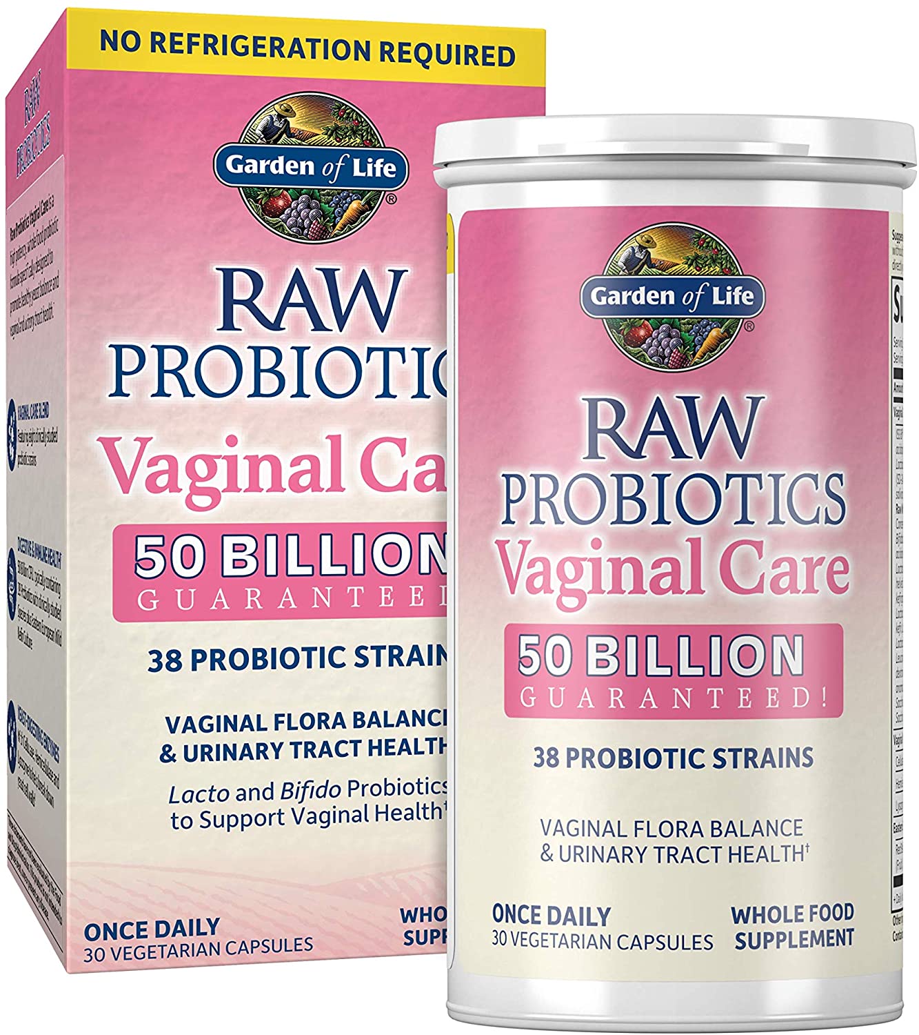 

Garden of Life RAW Probiotics Vaginal Care 50 Billion 30 капсул (4384303864)