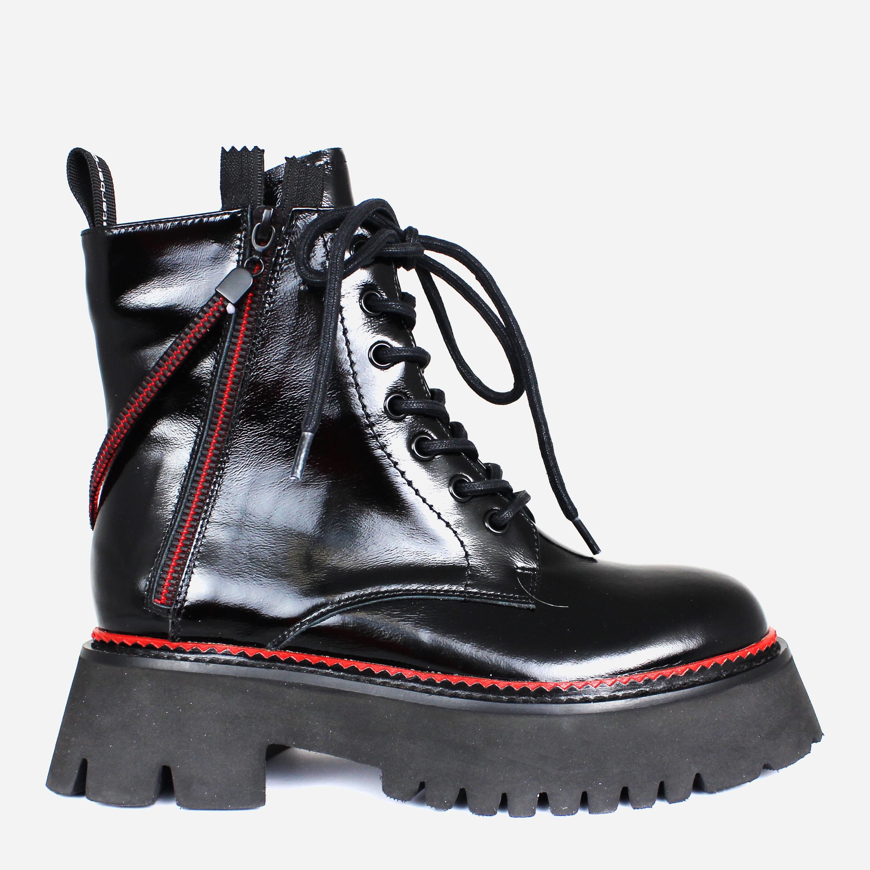 Акція на Жіночі черевики високі Blizzarini LE77-01-NP512B2 35 (22.5 см) Чорні від Rozetka