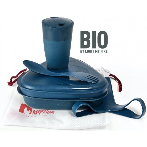 

Набор туристической посуды Light My Fire MessKit BIO 5 pcs (LMF 24122) Синий