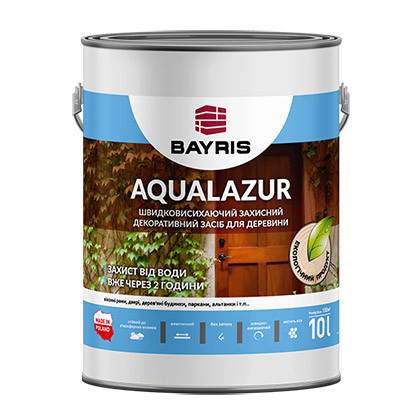 

Защитное декоративное средство "AQUALAZUR" (Быстросохнущий) (10 л)