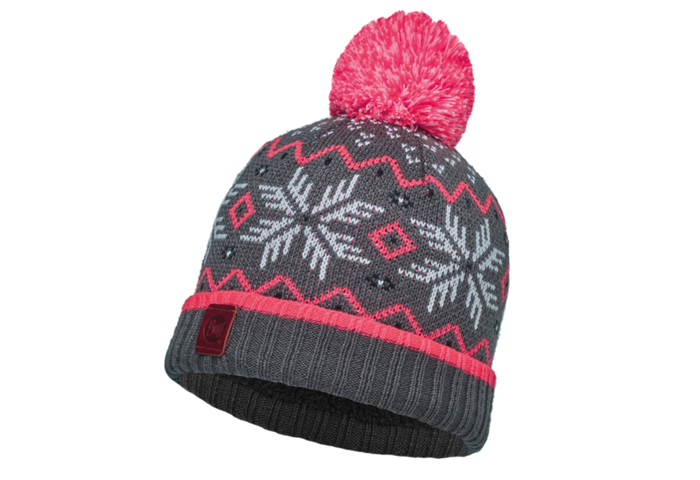 

Шапка Buff Junior Knitted & Polar Hat Nester Grey Castlerock/Grey Vigore