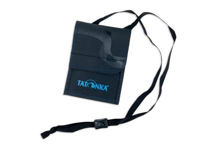 

Кошелек Tatonka HY Neck Wallet Black - Brightblue (TAT 2883.P.238)