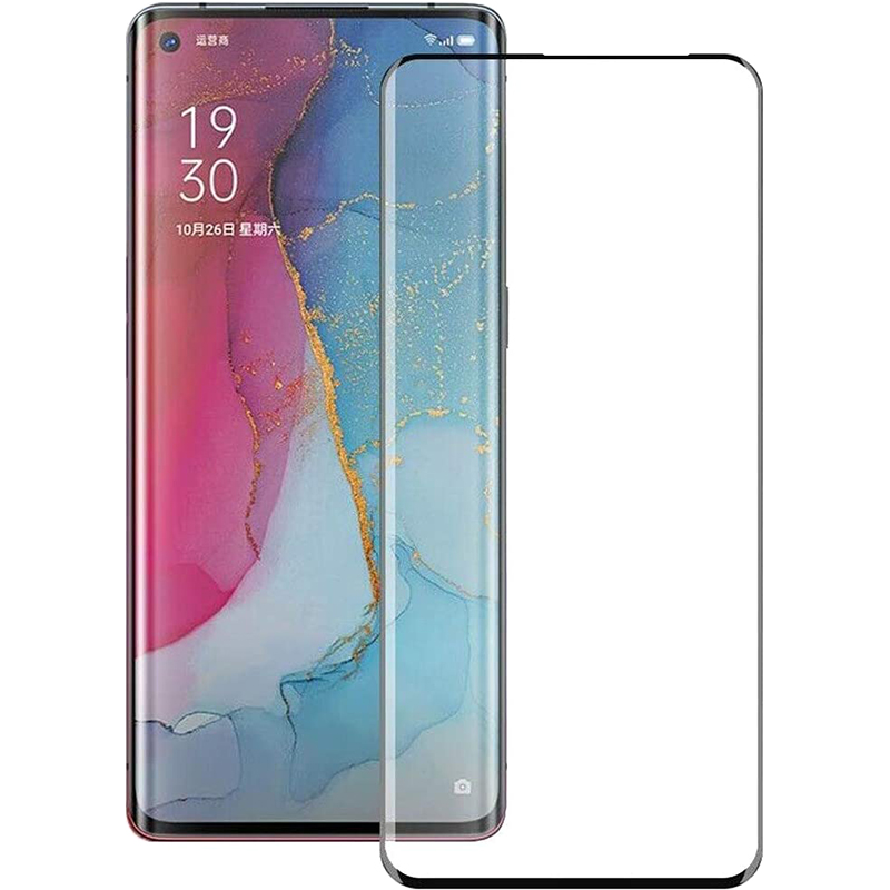 

Защитное стекло 3D для OPPO Reno4 Pro, Black