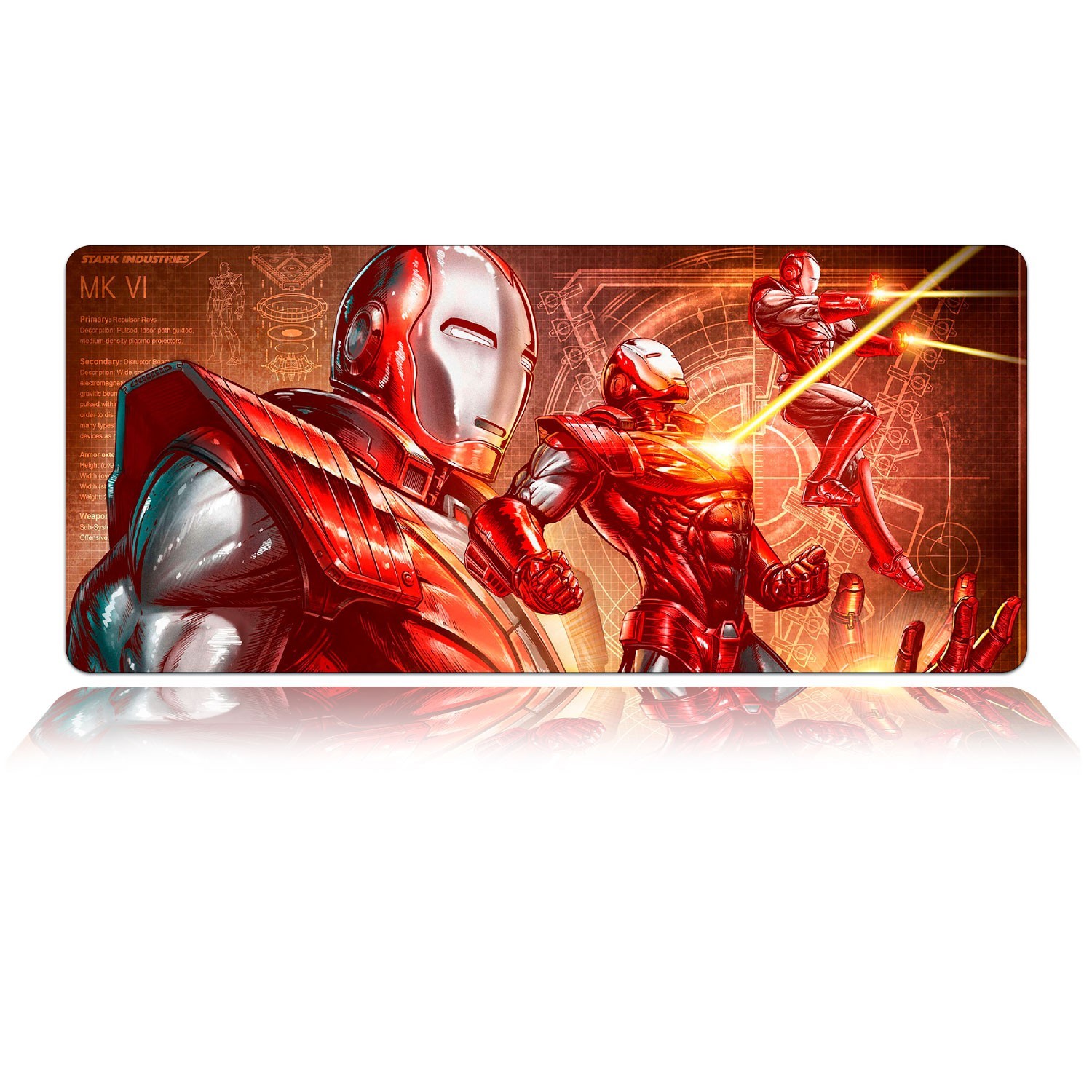 

Игровая поверхность WorkPlaceShop IRON MAN MARK 6 300х700 мм