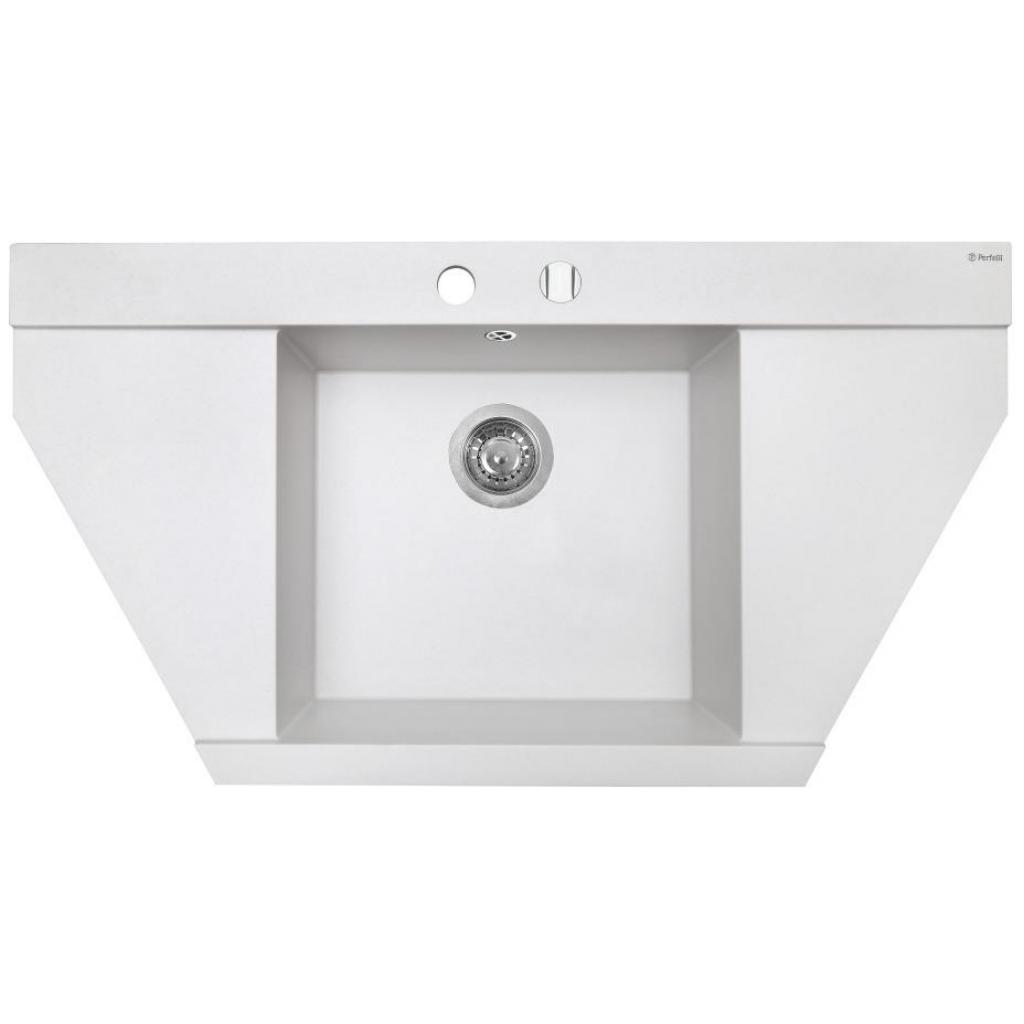 

Мойка кухонная Perfelli MAJESTIC TGM 125-96 WHITE