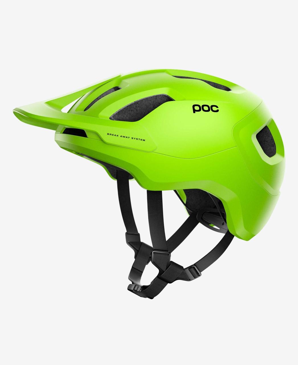 

Велошлем POC Axion SPIN Fluorescent Yellow/Green Matt, M-L