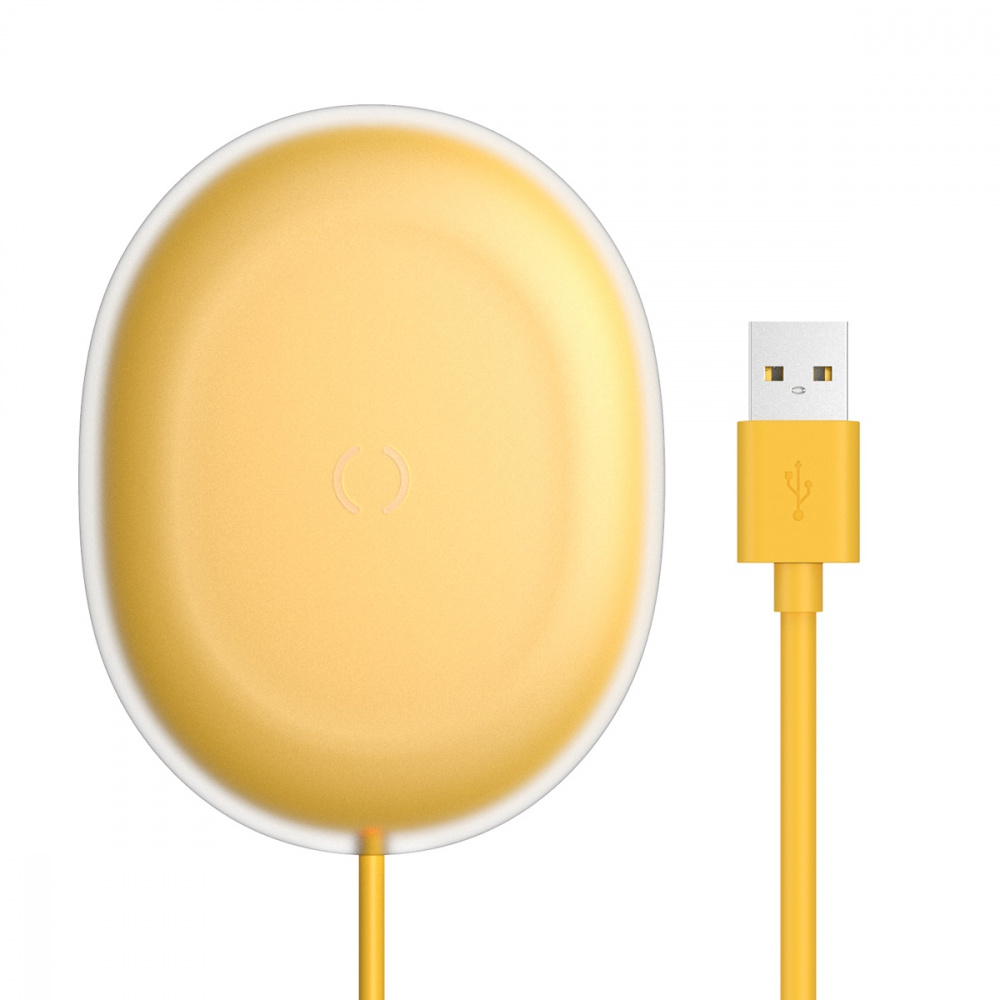 

Беспроводное ЗУ Baseus Jelly 15W yellow