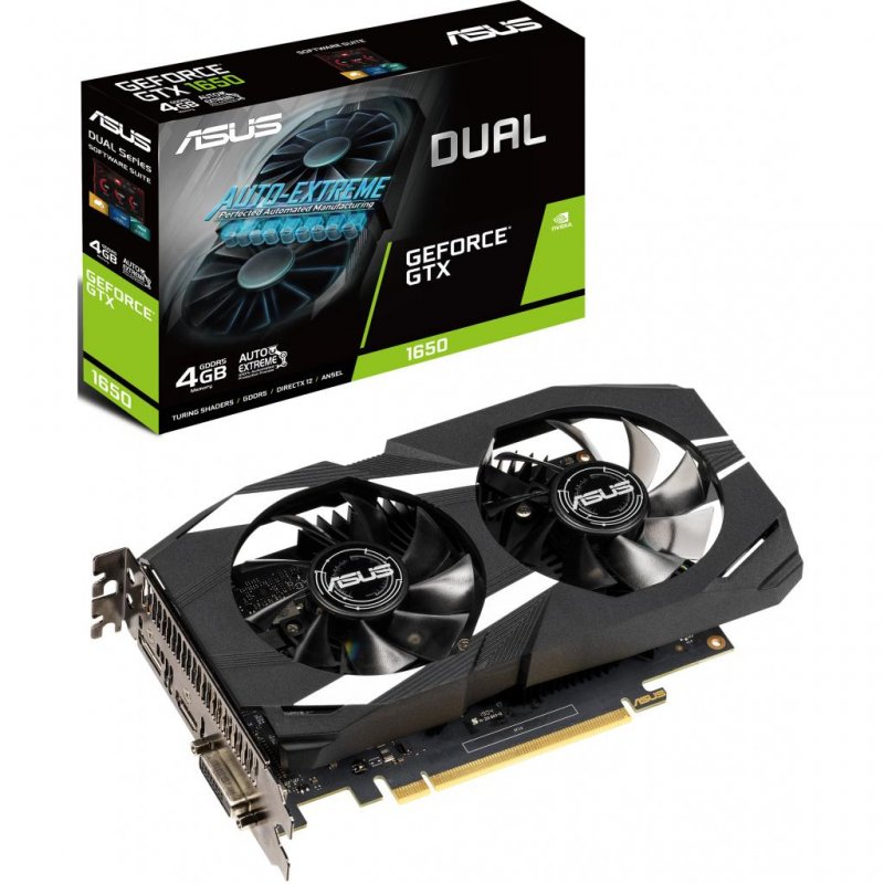 

Видеокарта Asus DUAL-GTX1650-O4G (DUAL-GTX1650-O4G)