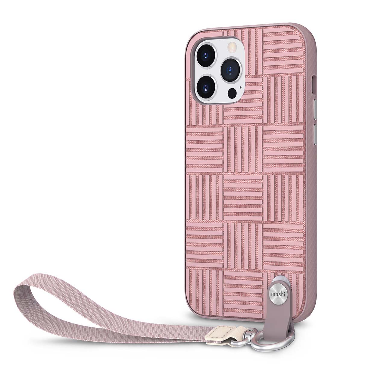 

Moshi Altra Slim Hardshell чехол с ремешком для iPhone 13 Pro Rose Pink