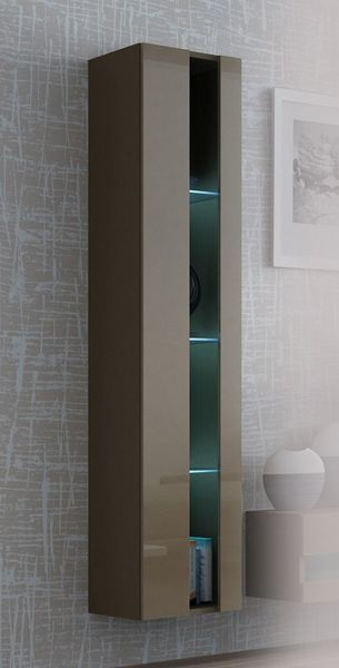 

Витрина подвесная Vigo New Cama Латте матовый + Латте глянец