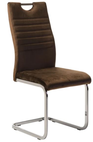 

Стул для кухни Vetro Mebel S-120 Коричневый вельвет