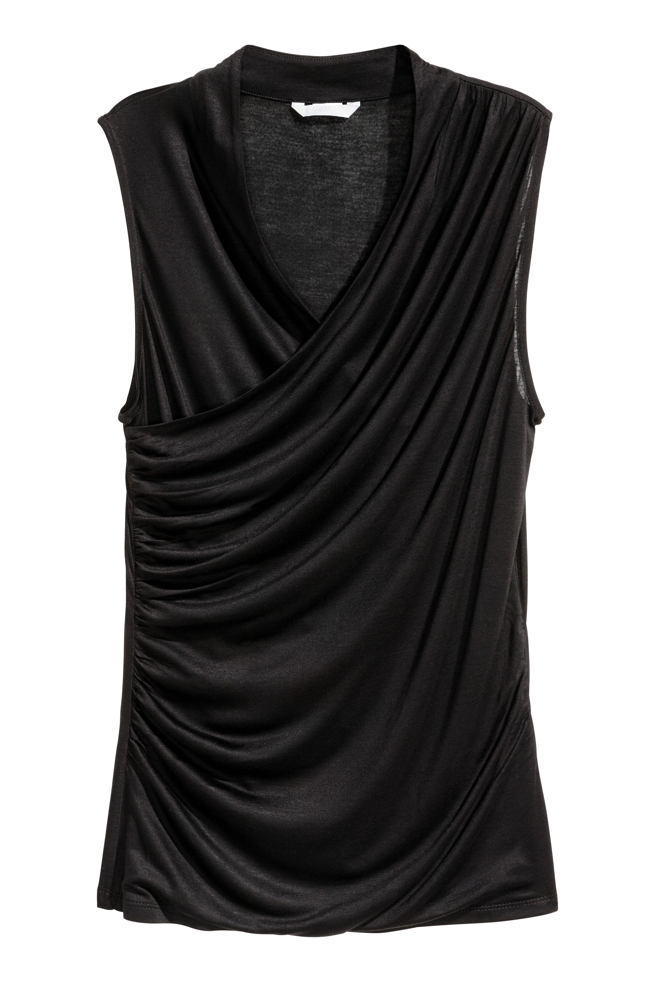 

Блуза б/р H&M S Черный 4406174RP2_черный