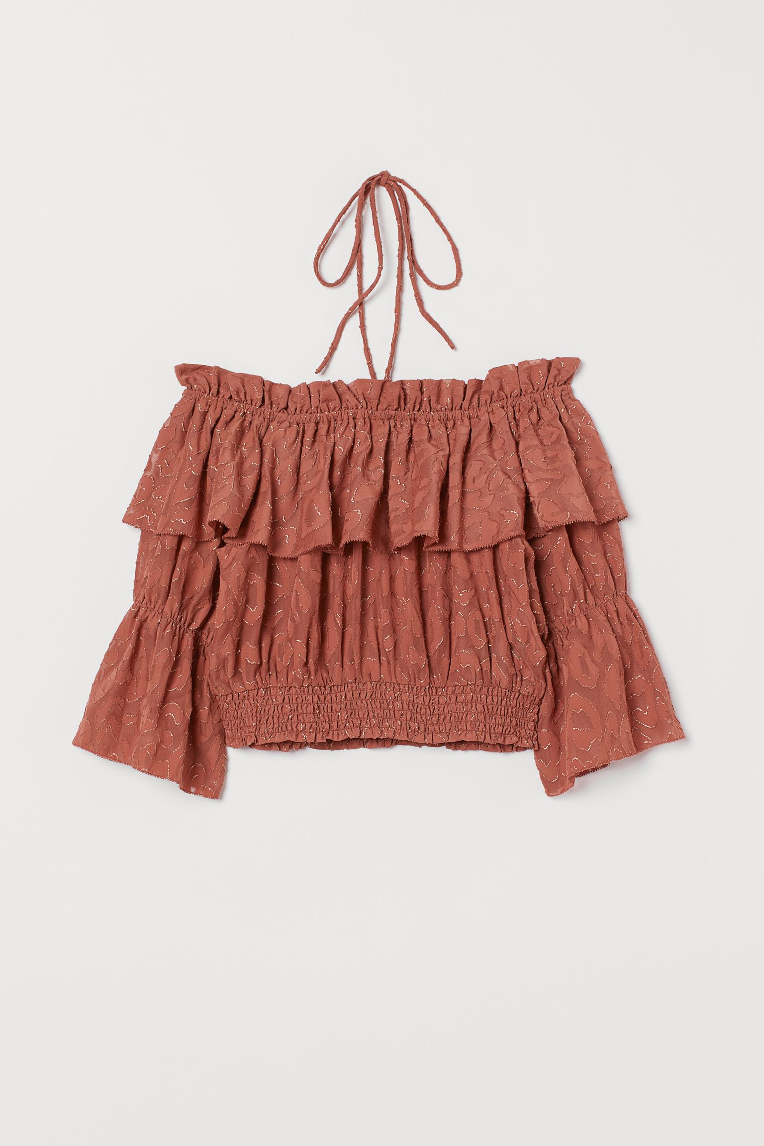 

Блуза H&M 44 Терракотовый 7598389RP7_терракотовый