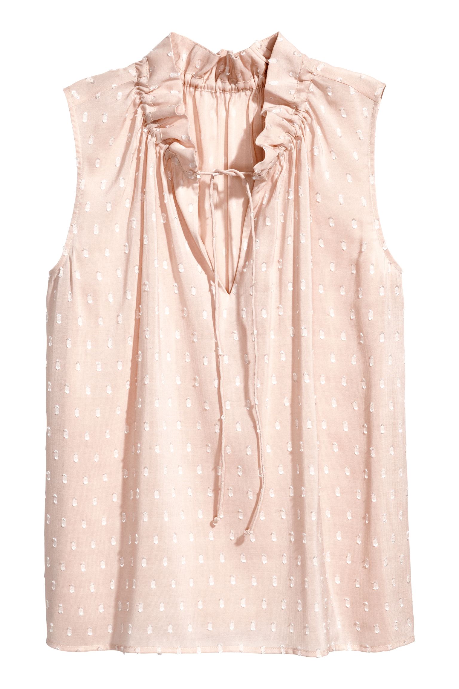 

Блуза б/р H&M 42 Пудровый 5210236RP1_пудровый