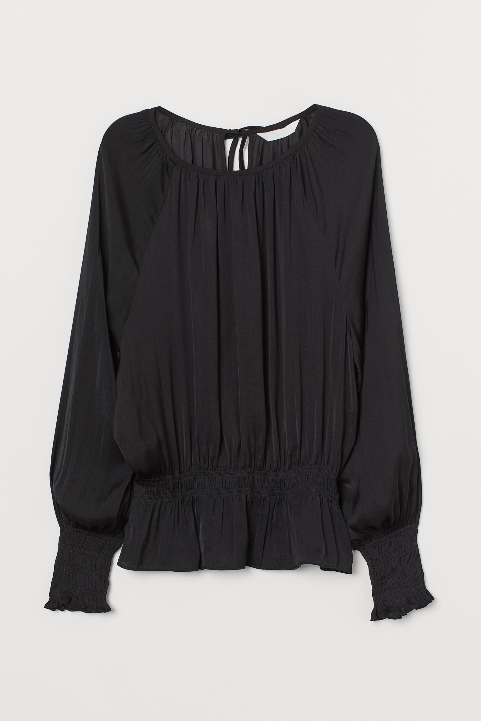 

Блуза H&M 36 Черный 7893090sm_черный