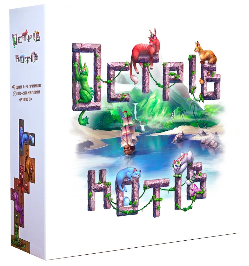 

Настольная игра Geekach Остров Котов УКР (GKCH001)
