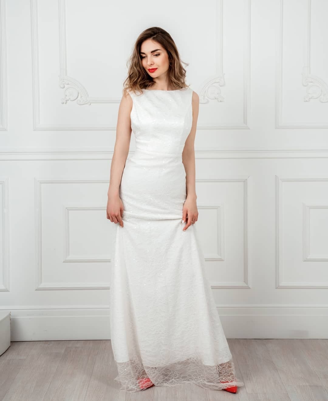 

Свадебное платье ANGEL FASHION DRESS ДОМЕНИКА-1 42 молочный