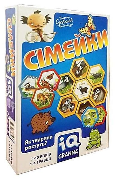 

Настольная игра Granna IQ Сімейки (81503)