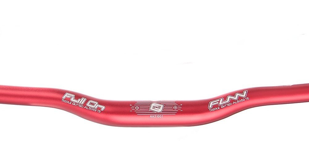 

Велосипедный руль Funn Full On Ø31.8 750mm 15 rise Blast Red
