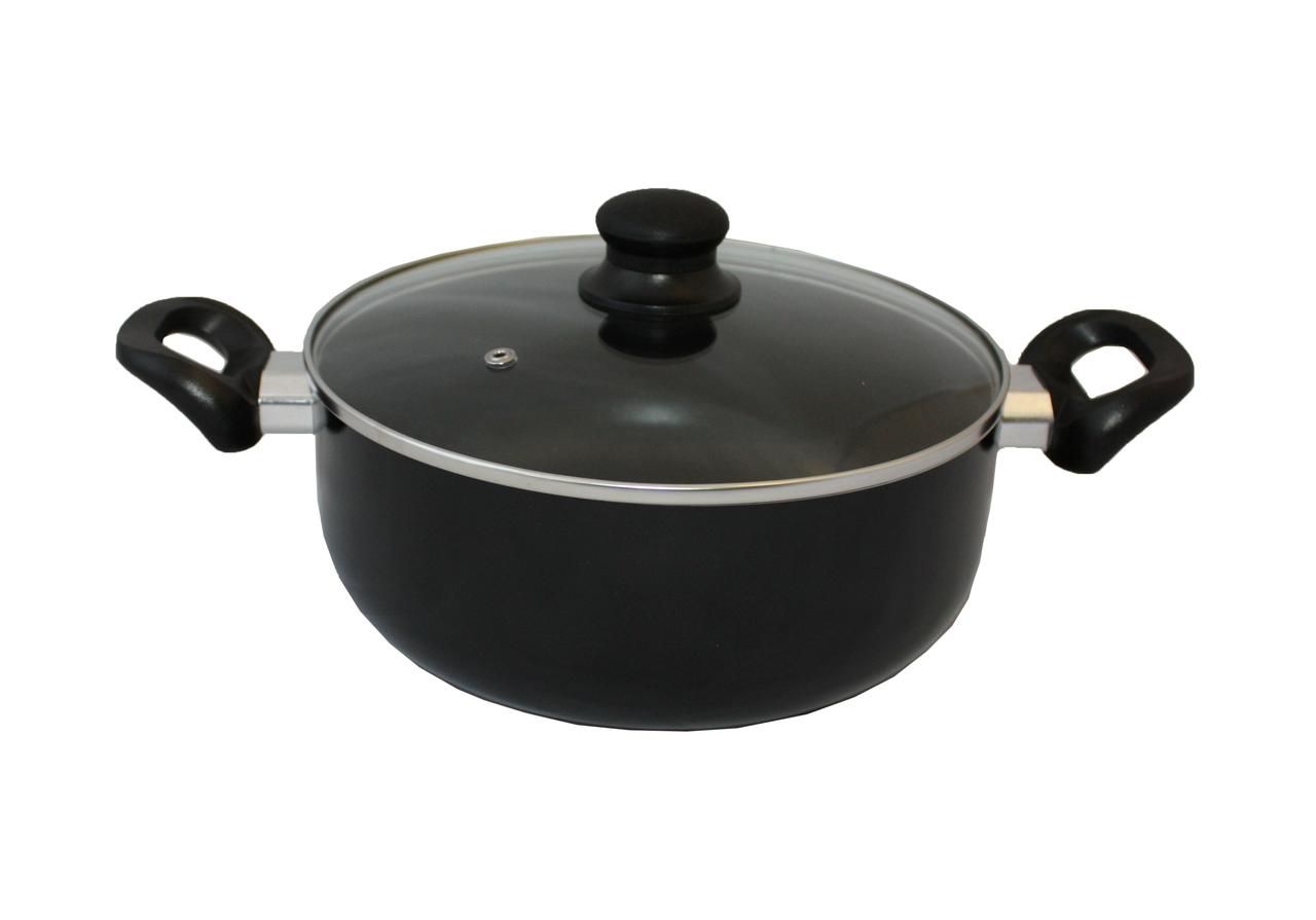 

Кастрюля с крышкой Vitrinor Vitral Black Induction 1224120 (24см, 3.9л)