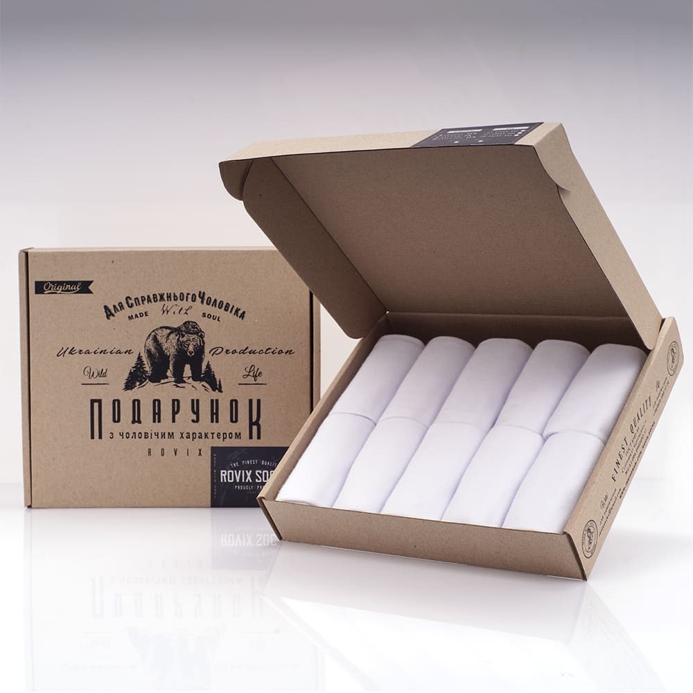 

Набір шкарпеток Rovix 10 пар, Білий, короткі, - MM10W31SPUAN, Набір шкарпеток Rovix 10 пар, Білий, короткі, 45-46 MM10W31SPUAN