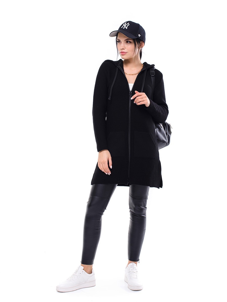 

Спортивный вязаный кардиган SVTR 425 - черный (SVTR 425_черный, Спортивный вязаный кардиган SVTR 425 48-52 черный (SVTR 425_черный)