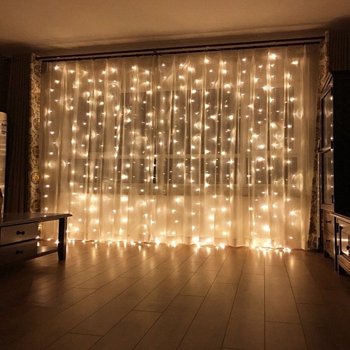 

Гирлянда конский хвост 510LED 17 линий по 30LED 3.5x2.5м 8 режимов Ledlight RD-223 Теплый (MEL-368)