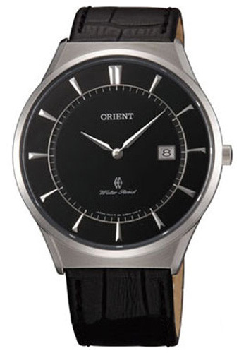 

Наручные часы Orient FGW03006B0 унисекс кварцевые с кожаным ремешком