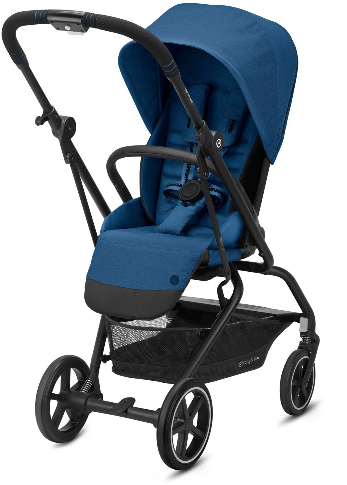 

Прогулочная коляска Cybex Eezy S Twist + 2 BLK Navy Blue 4058511900780