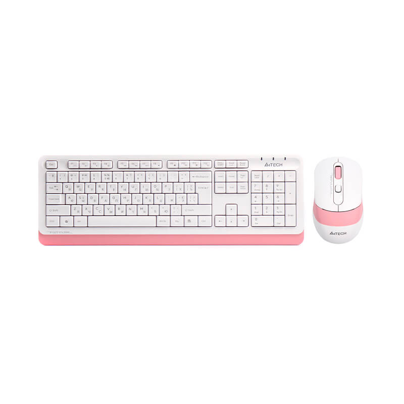 

Комплект (клавиатура+мышь) A4tech FG1010 Pink