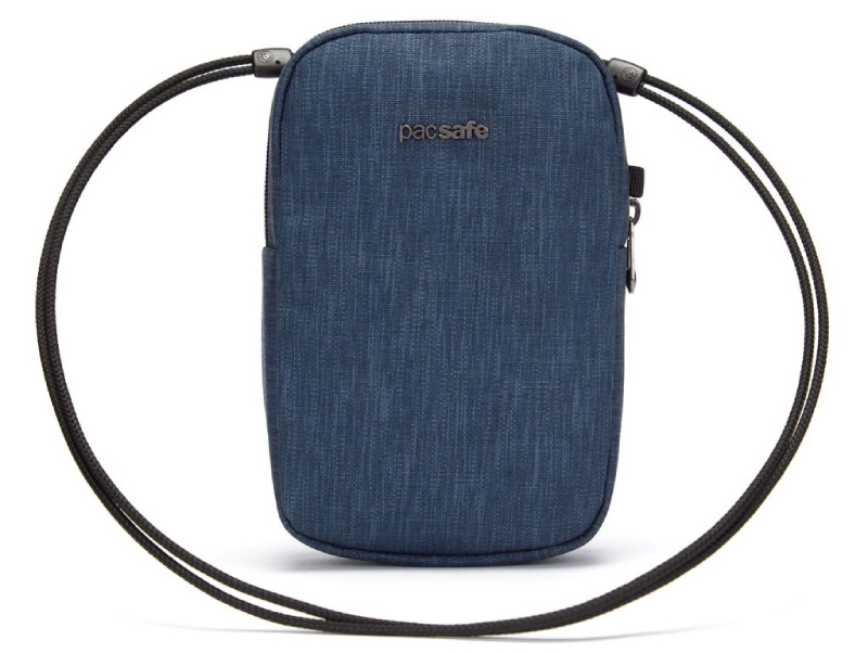 

Сумка Pacsafe RFIDsafe travel crossbody bag 3 степени защиты синяя