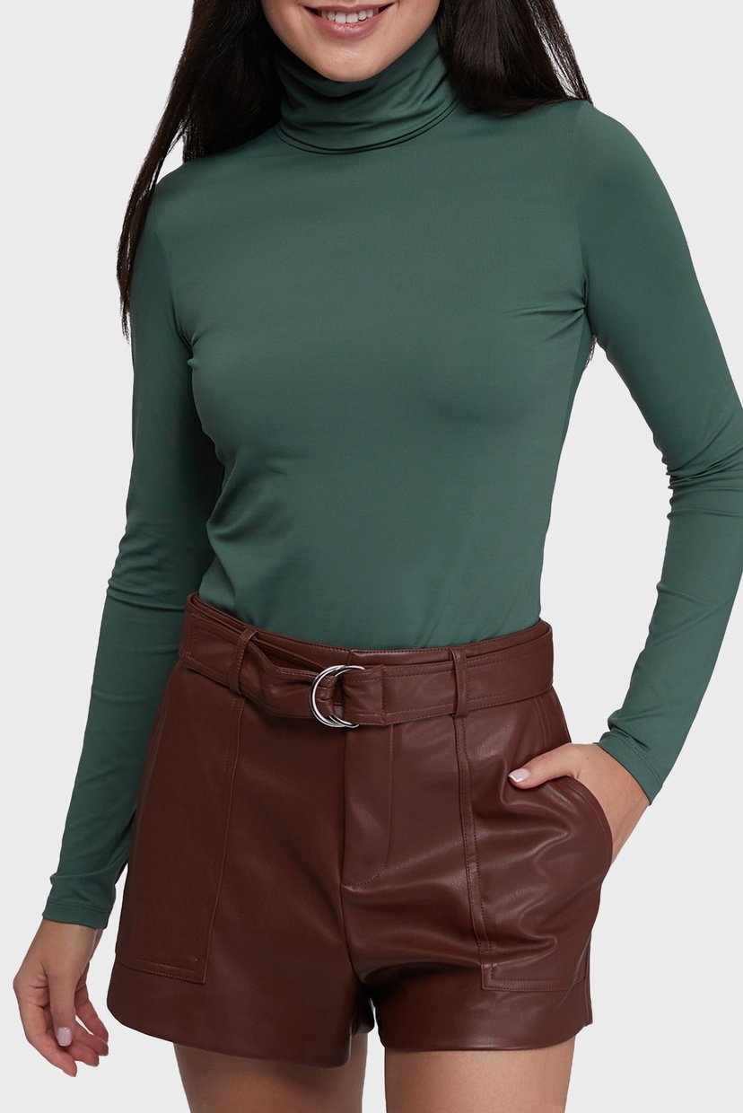 

Женский оливковый гольф Oodji  15E11001-3B/45297/6900N, Женский оливковый гольф Oodji S 15E11001-3B/45297/6900N