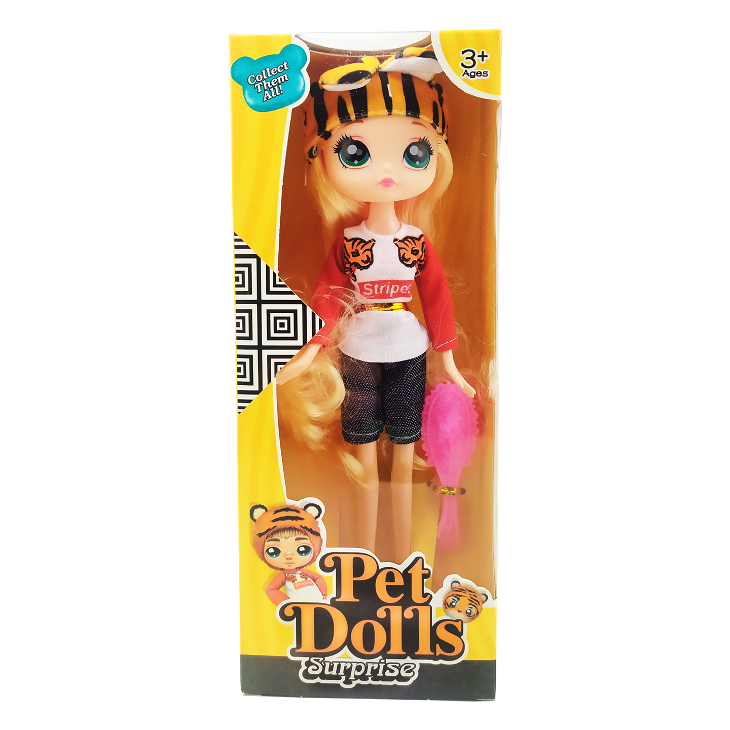 

Детская кукла "Pet Dolls" Тигренок 20см. B-LK1132-9-1