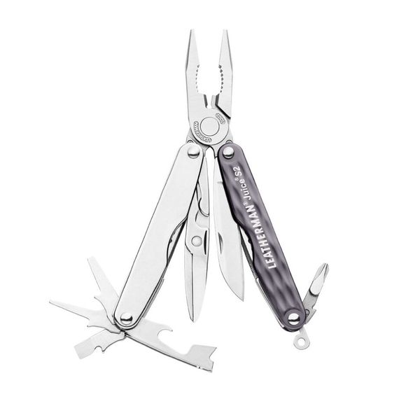 

831985 Мультитул Leatherman Juice S2- Granite gray, кож. чехол, подарочная коробка