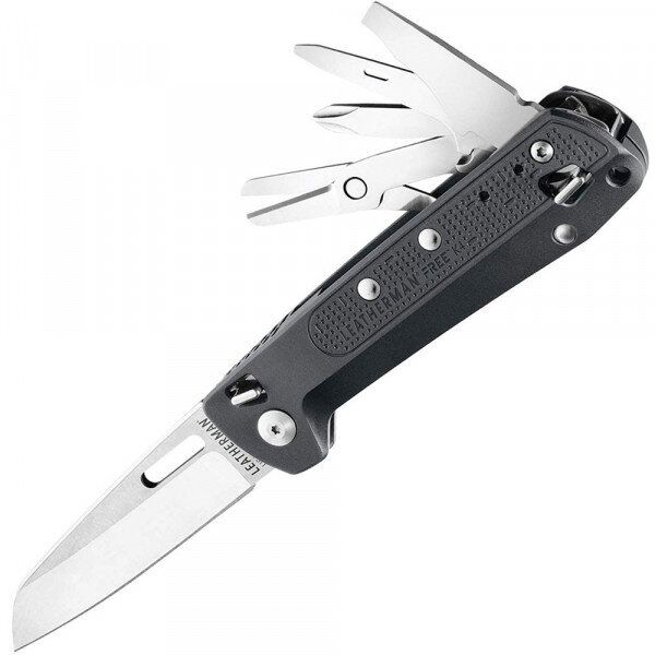 

832667 Нож-мультитул Leatherman Free K4, gray