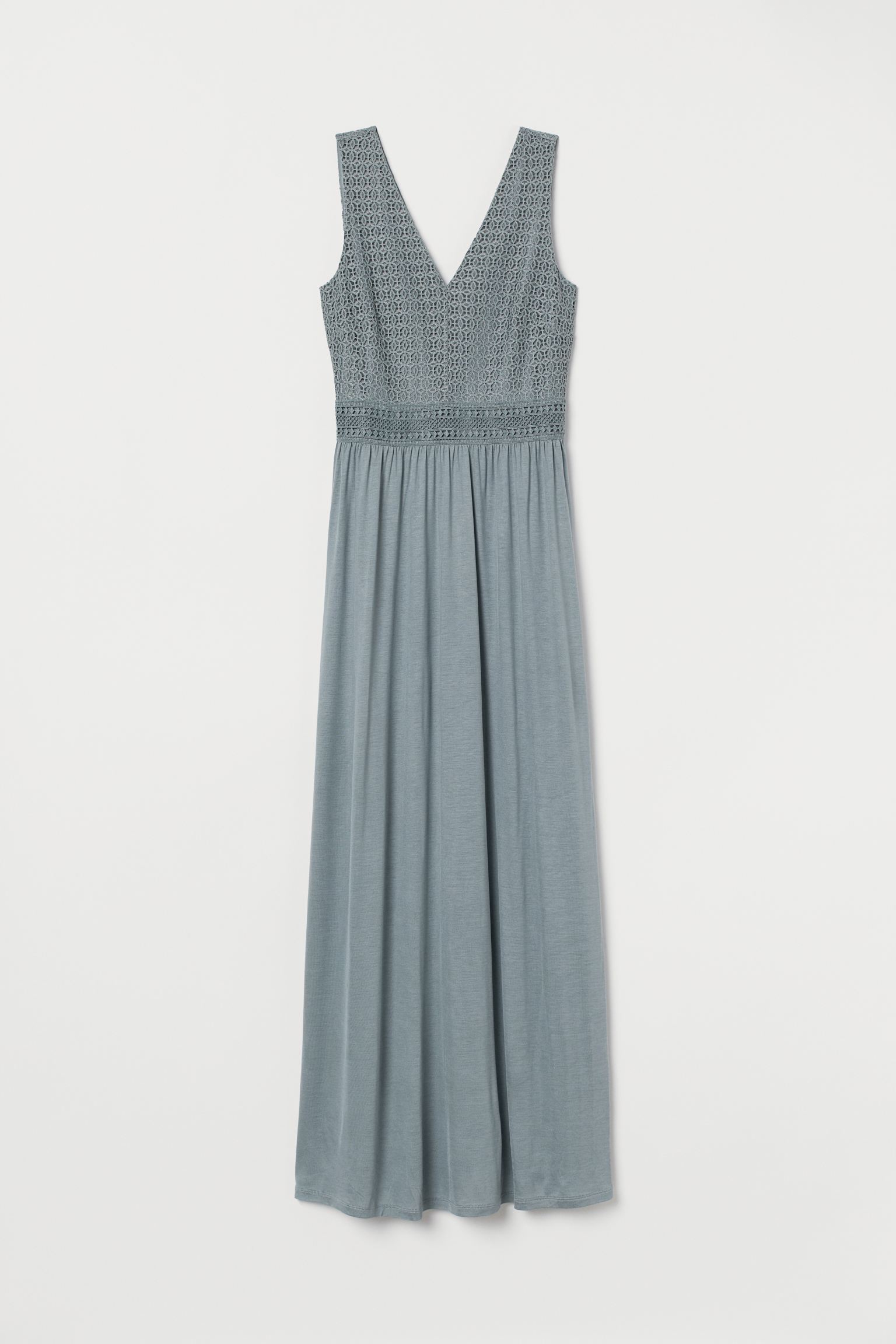 

Платье с кружевом H&M XS Бирюзовый 7279379RP7_бирюзовый