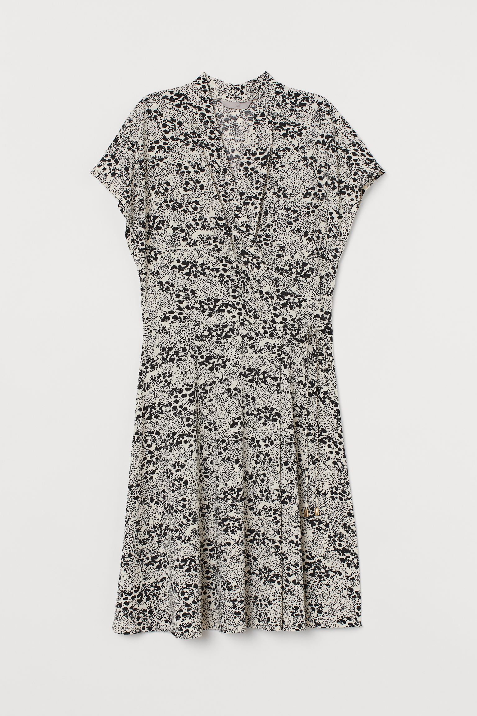 

Платье H&M M кремовый с рисунком 8857101dm_кремовый с рисунком