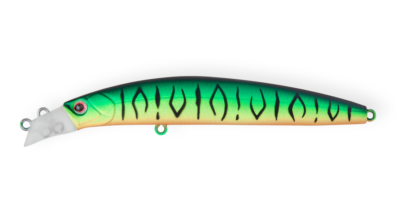 

Воблер Минноу Strike Pro Top Water Minnow 90, 90 мм, 10,2 гр, Загл. 0,1м.-0,5м., Плавающий, цвет: GC01S Mat Tiger, (JL-179F#GC01S) (82504)