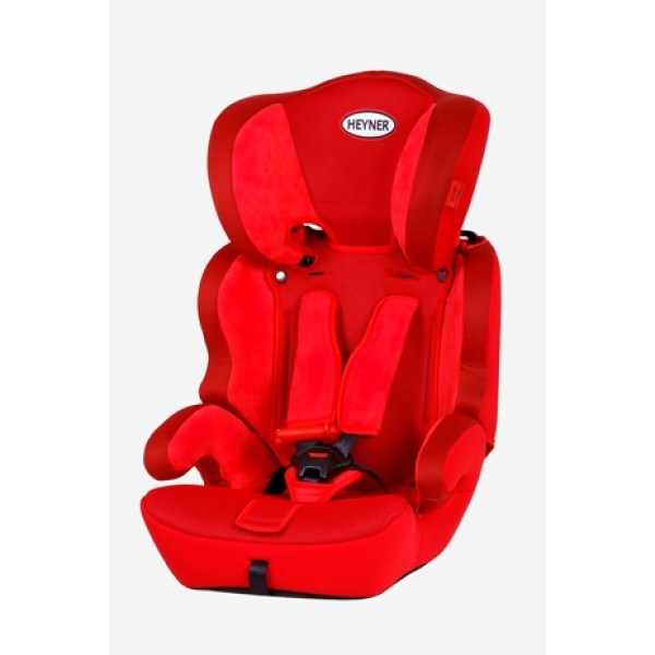 

Детское авт. кресло 1-12 лет, 9-36 кг, категория 1/2/3 HEYNER 796 300 "MultiProtect" Racing Red