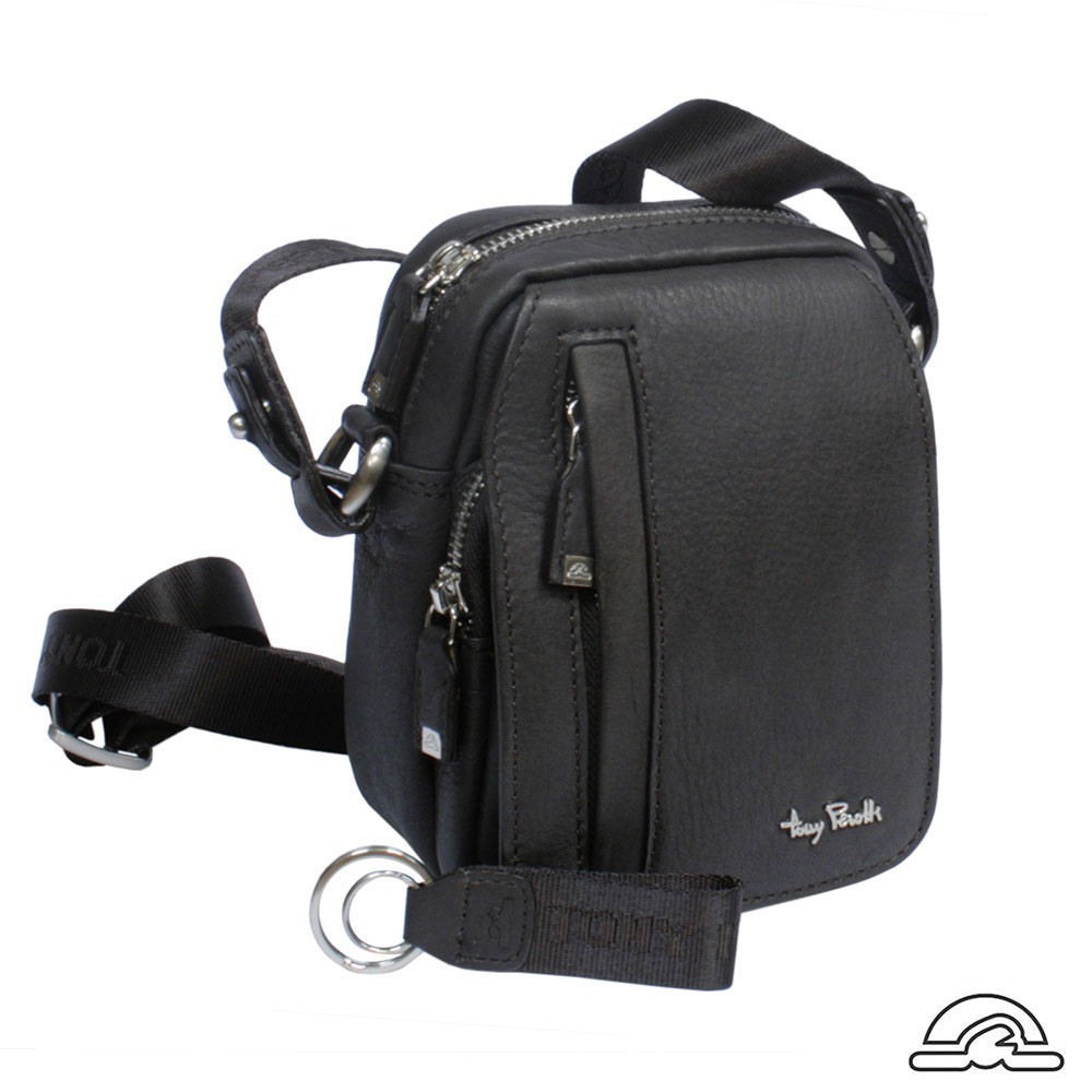 

Сумка кожаная Tony Perotti Contatto 9134 moro коричневая