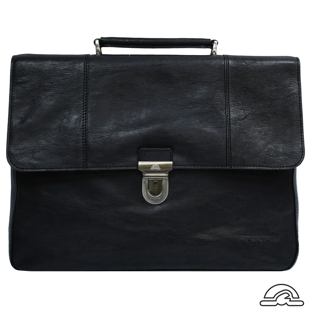 

Портфель кожаный Tony Perotti Varsavia 9943 nero черный