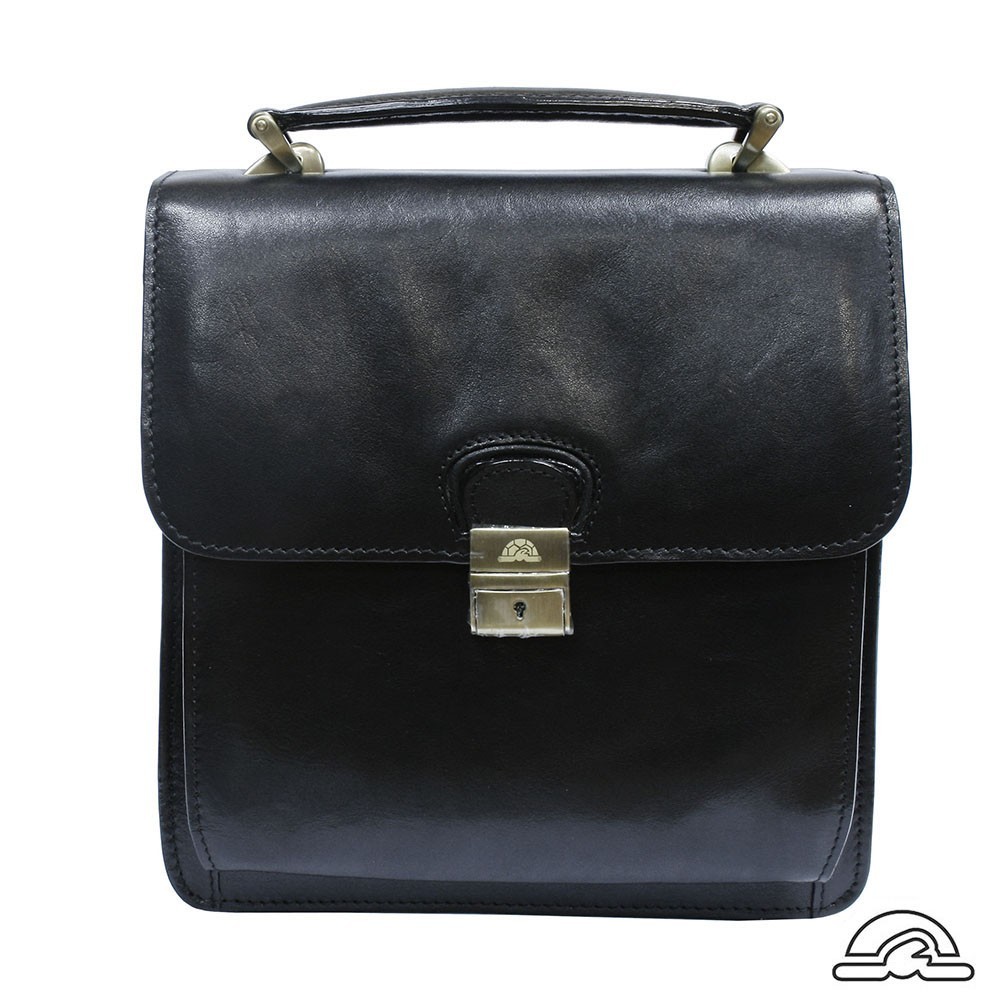 

Сумка кожаная Tony Perotti Italico 8266 nero черная