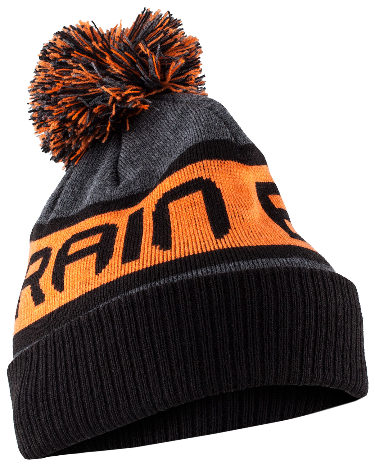 

Шапка Brain Black/Grey/Orange One size ц:оранжевый