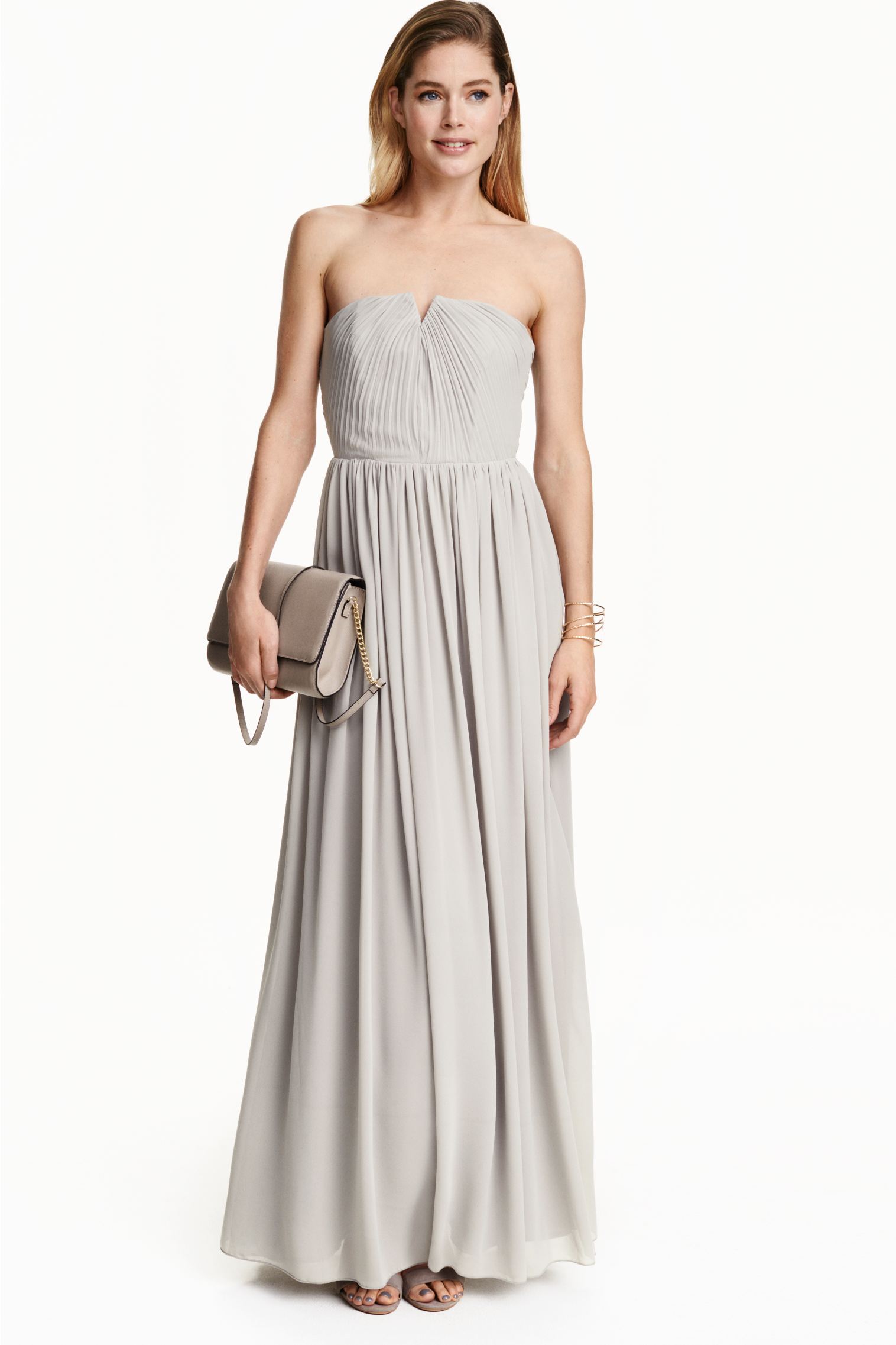 

Платье H&M 46 Серый 3937433RP21_серый