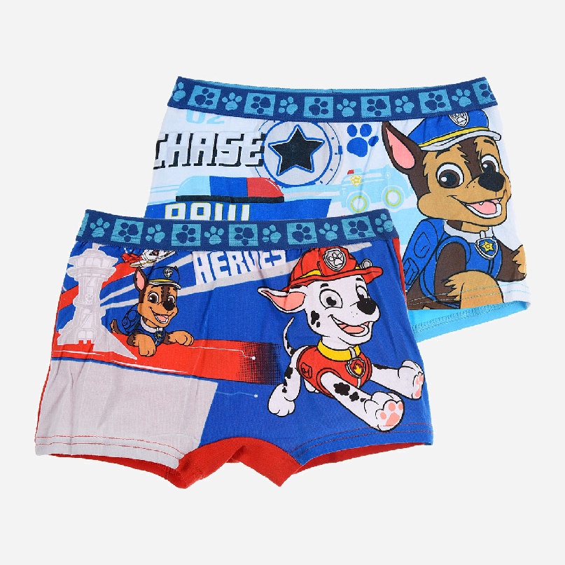 

Трусы Disney Paw Patrol HU3055 116-128 см 2 шт Белый/Голубой