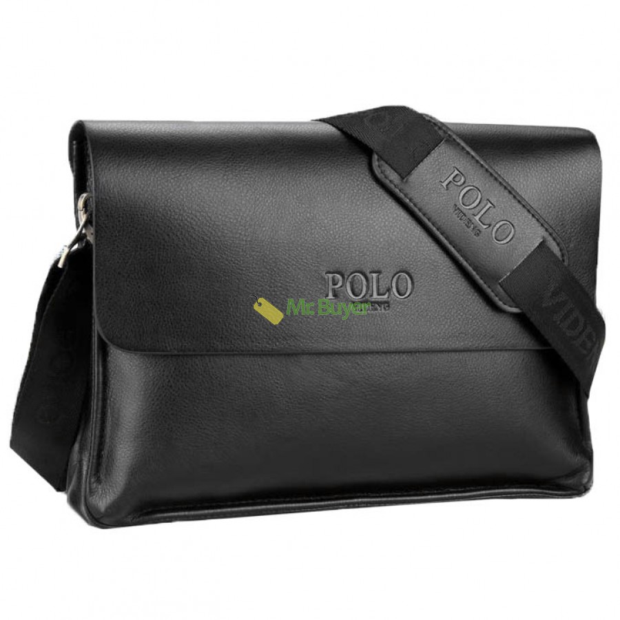 

Мужская сумка через плечо Polo Videng 30 x 23 x 7 см Черная