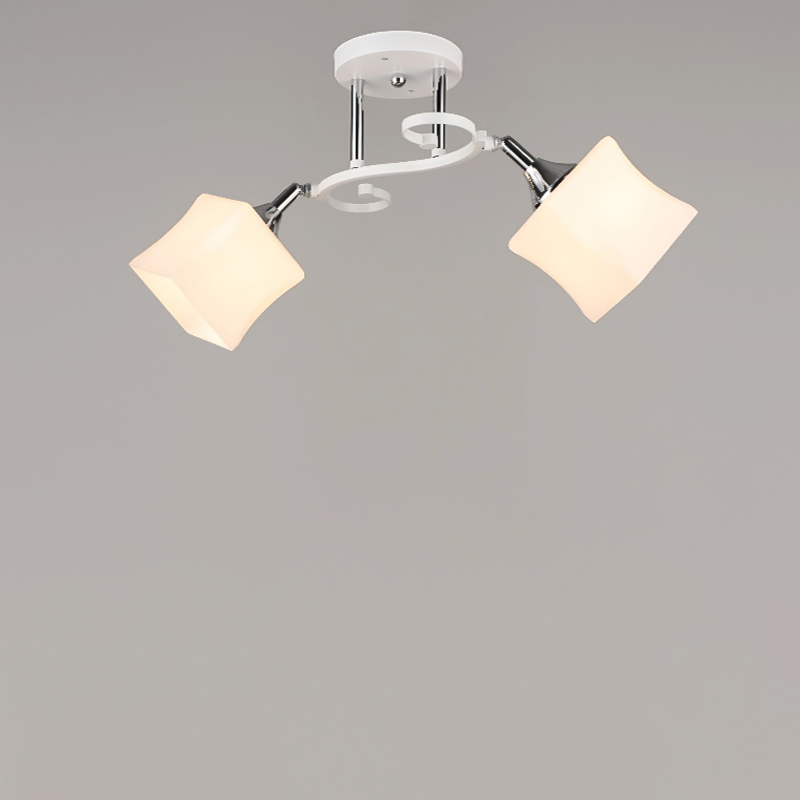 

Люстра стельова Light House SRS-16388/2 біла + хром